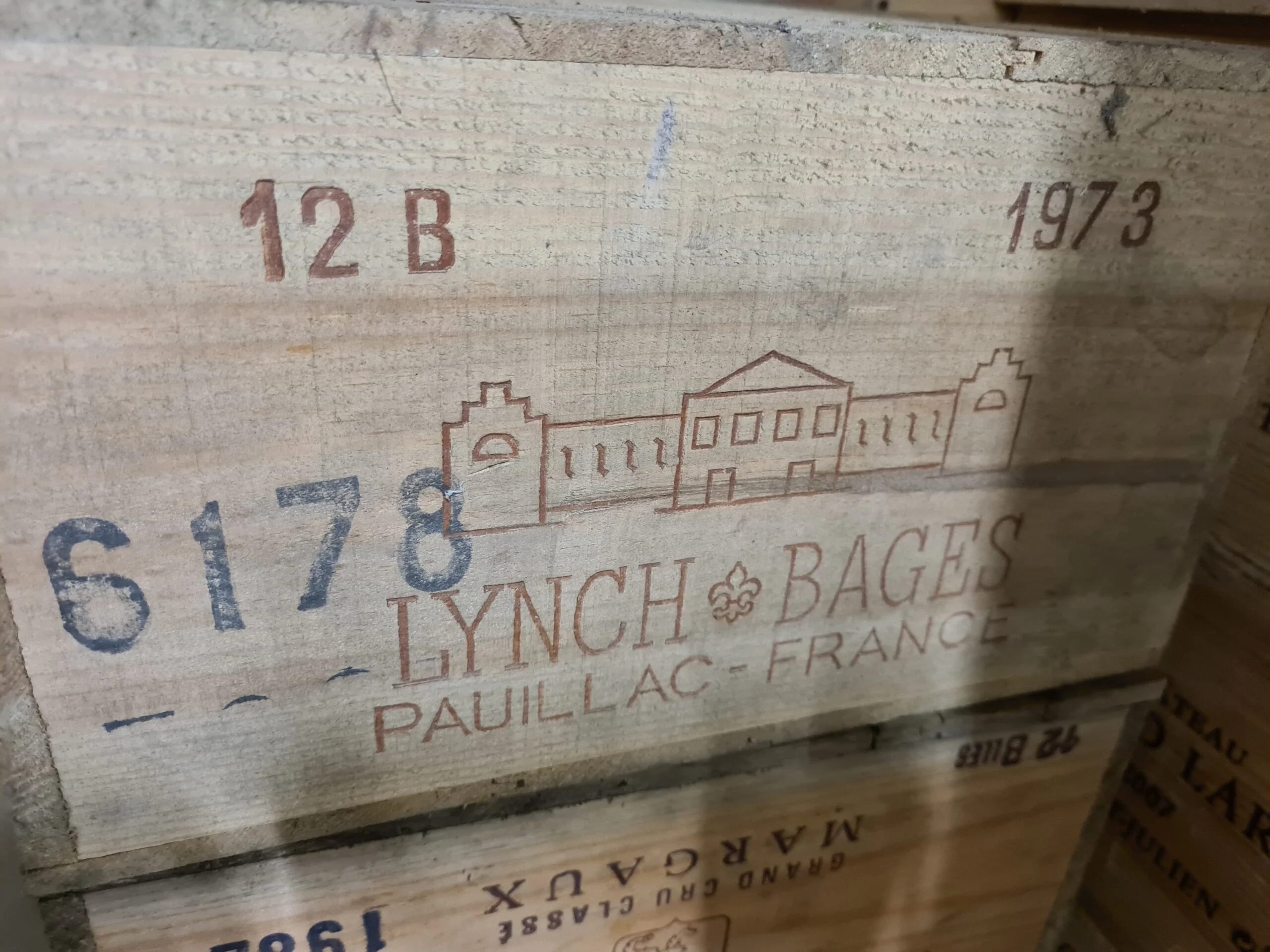 Chateau Lynch Bages 1973 Grand Cru Classe Pauillac