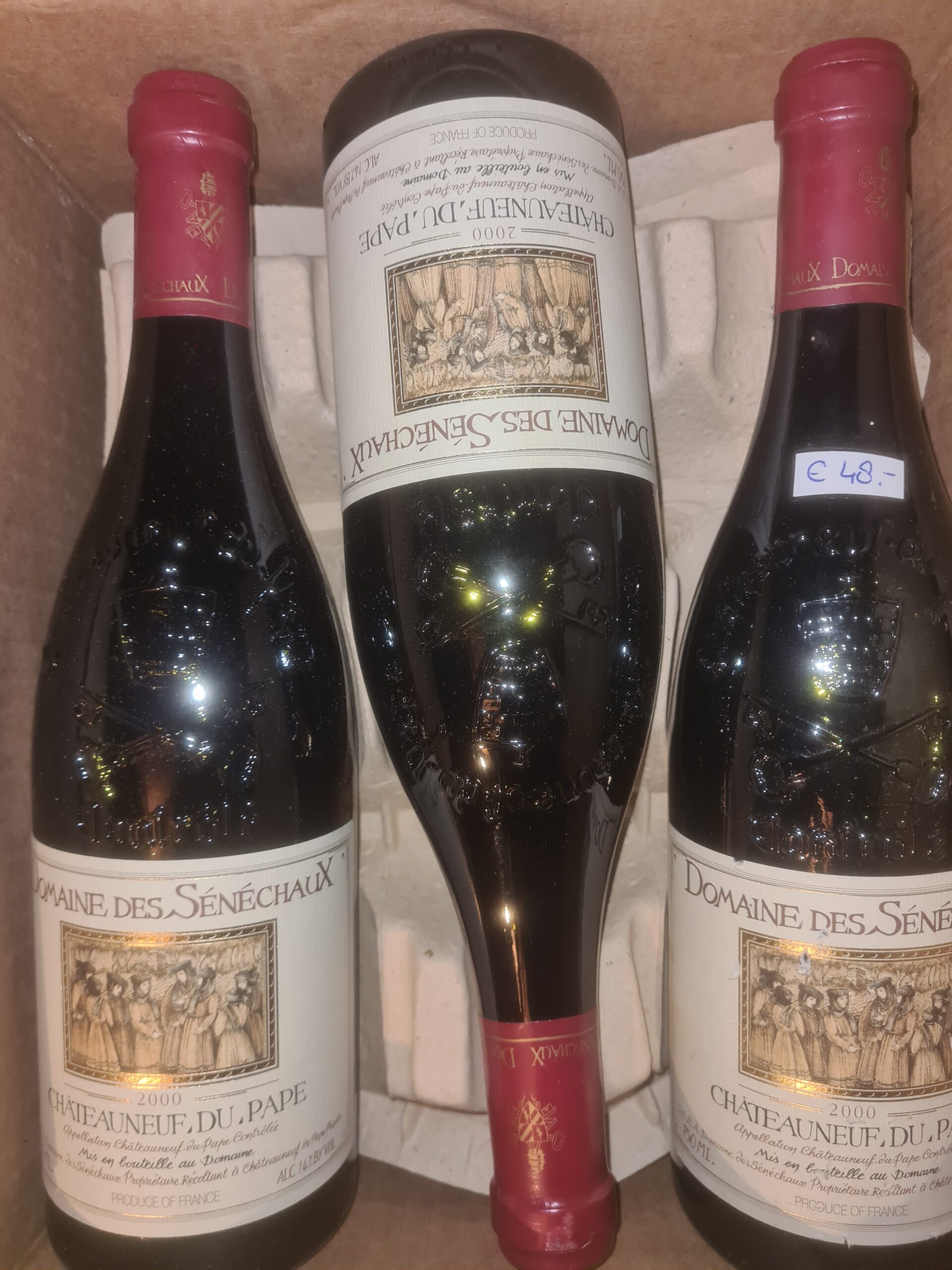 Domaine des Sénéchaux Châteauneuf du Pape Rouge 2000