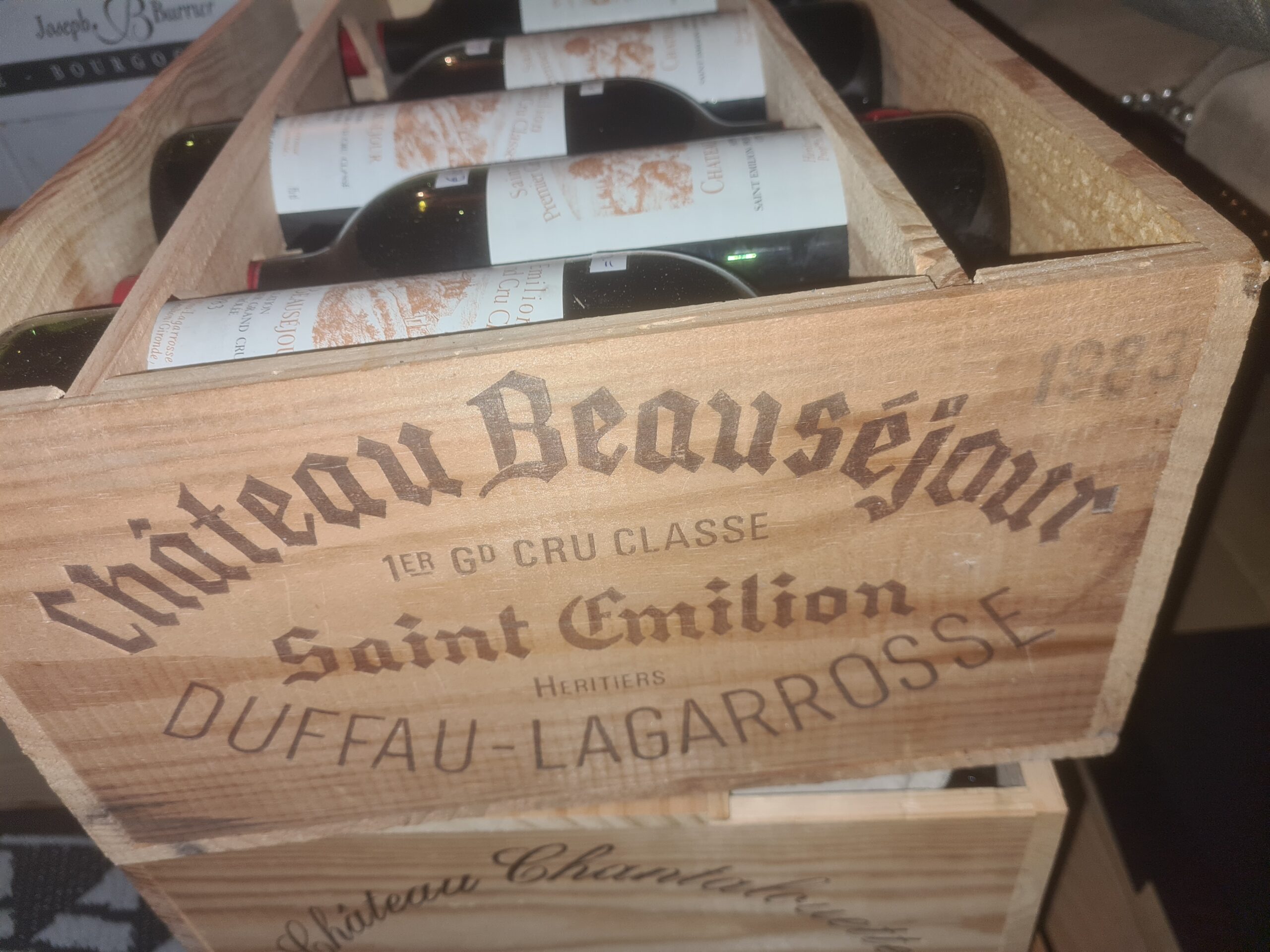 Chateau Beausejour Duffau Lagarrosse Premier Grand Cru Classe 1983 1 Chateau Beausejour Duffau Lagarrosse Premier Grand Cru Classe 1983