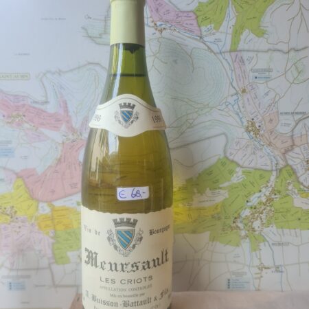 Meursault Criots Domaine Buisson Battault 1996