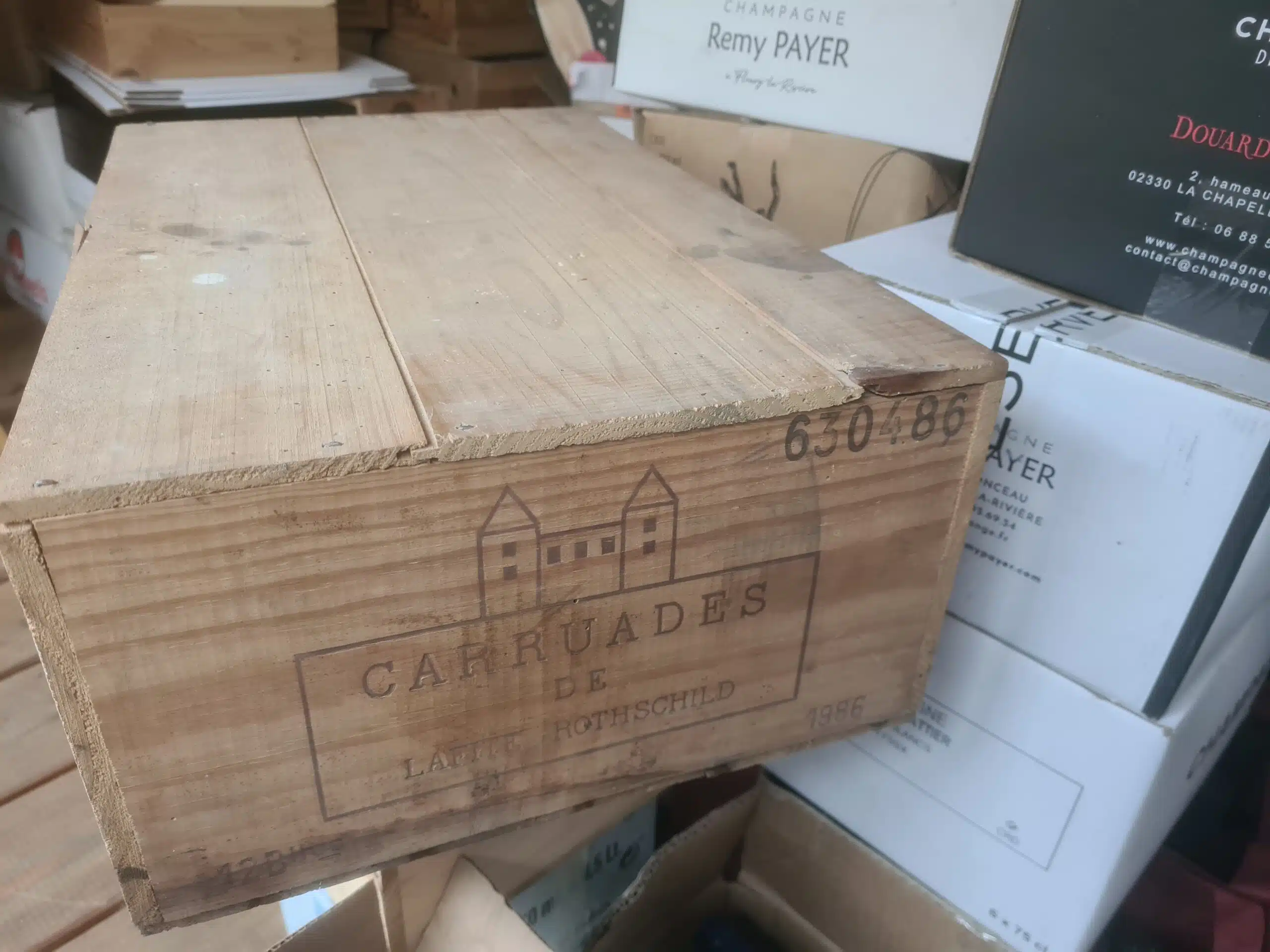 Carruades de Lafite, Château Lafite Rothschild 1986 OWC