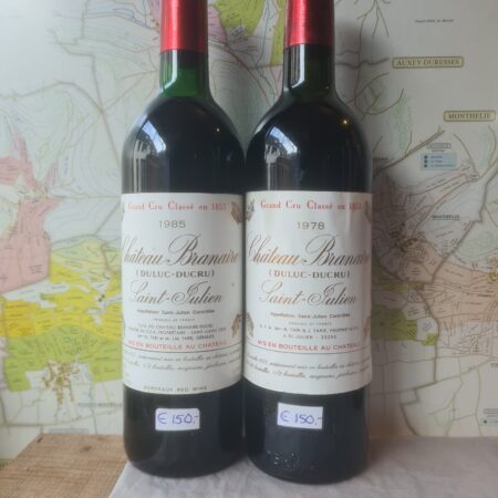 Chateau Branaire Ducru 4eme Grand Cru Classé St. Julien Bordeaux 1978 / 1985