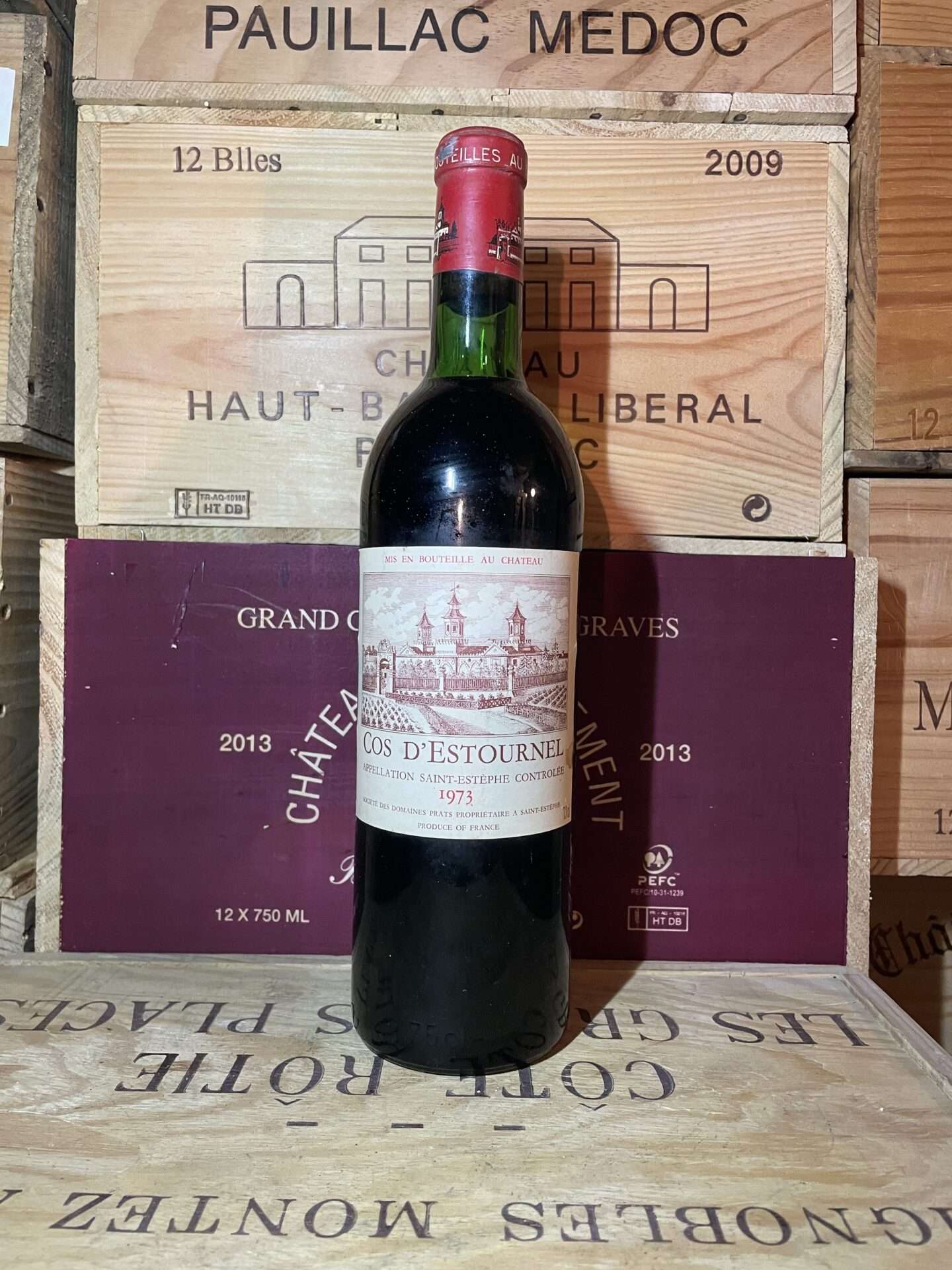 Château Cos d'Estournel Grand Cru Classe Saint Estephe 1973