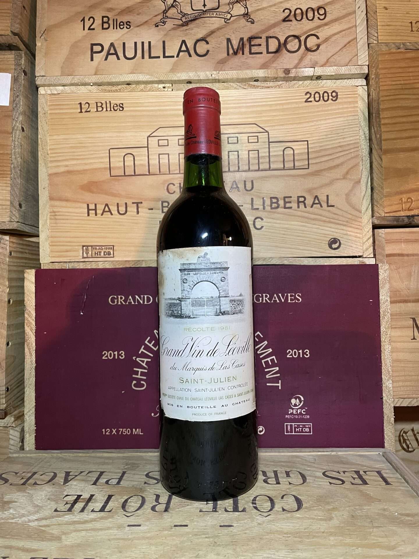 Château Léoville Las Cases 2ème Grand Cru Classé 1981